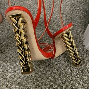 giuseppe zanotti heels worn once
